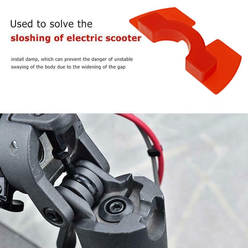 För xiaomi  m365 elektrisk skoter främre krok främre bakre stänkskyddsplatta instrumentbräda kåpa vibrationsgummi set del