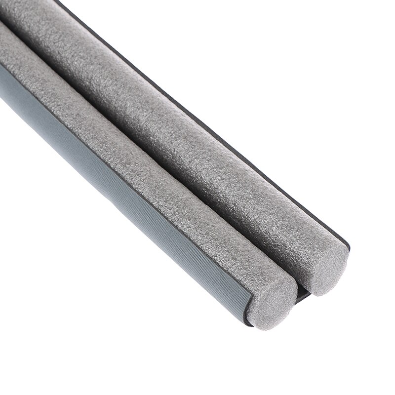 Door bottom sealing strip sound reduction under door draft window weather strip