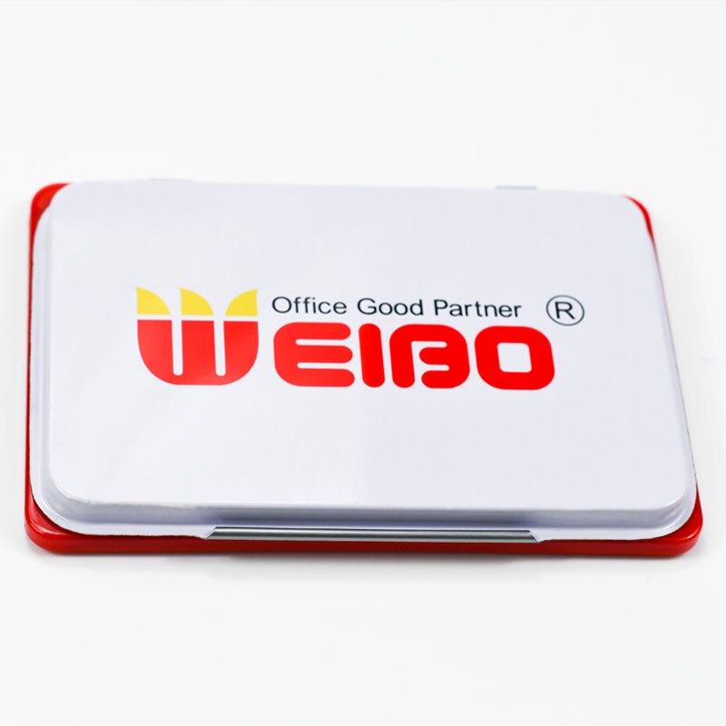 1 PCS BRAND red ink paste Calligraphy Pad Stamp Vermilion inkpad Seal Painting Red Ink Paste School Office Writing Supplies