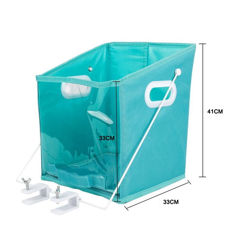 Closet Clothes Organizer Pull Down Shelf Basket Rotatable Retrieve Foldable with Clear Window Carry for Bedroom QJS Shop: L