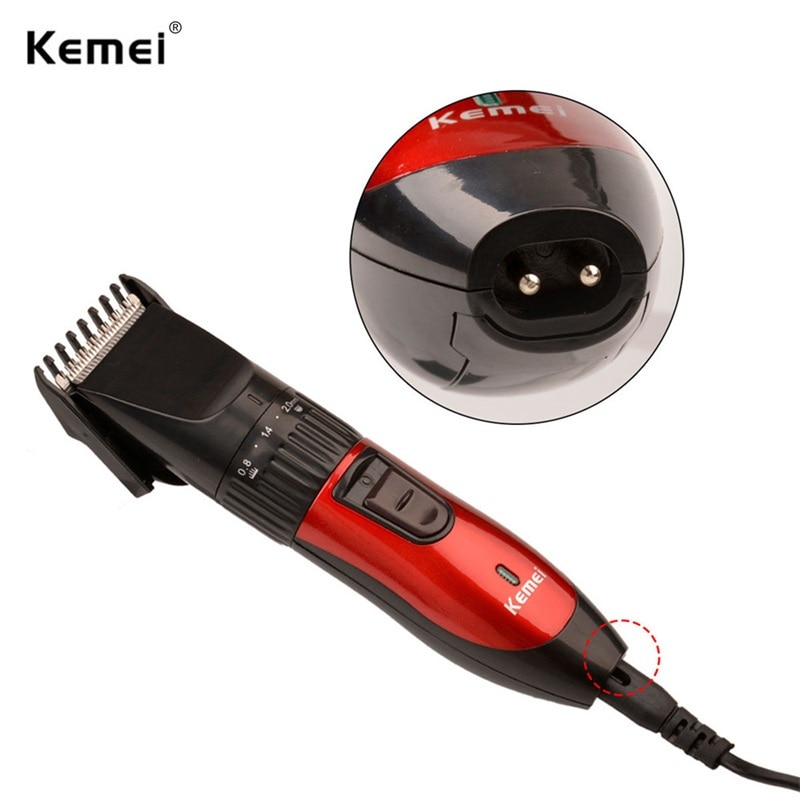 Kemei Hair Clipper Rechargeable Hair Cutting Machine Electric Shaver