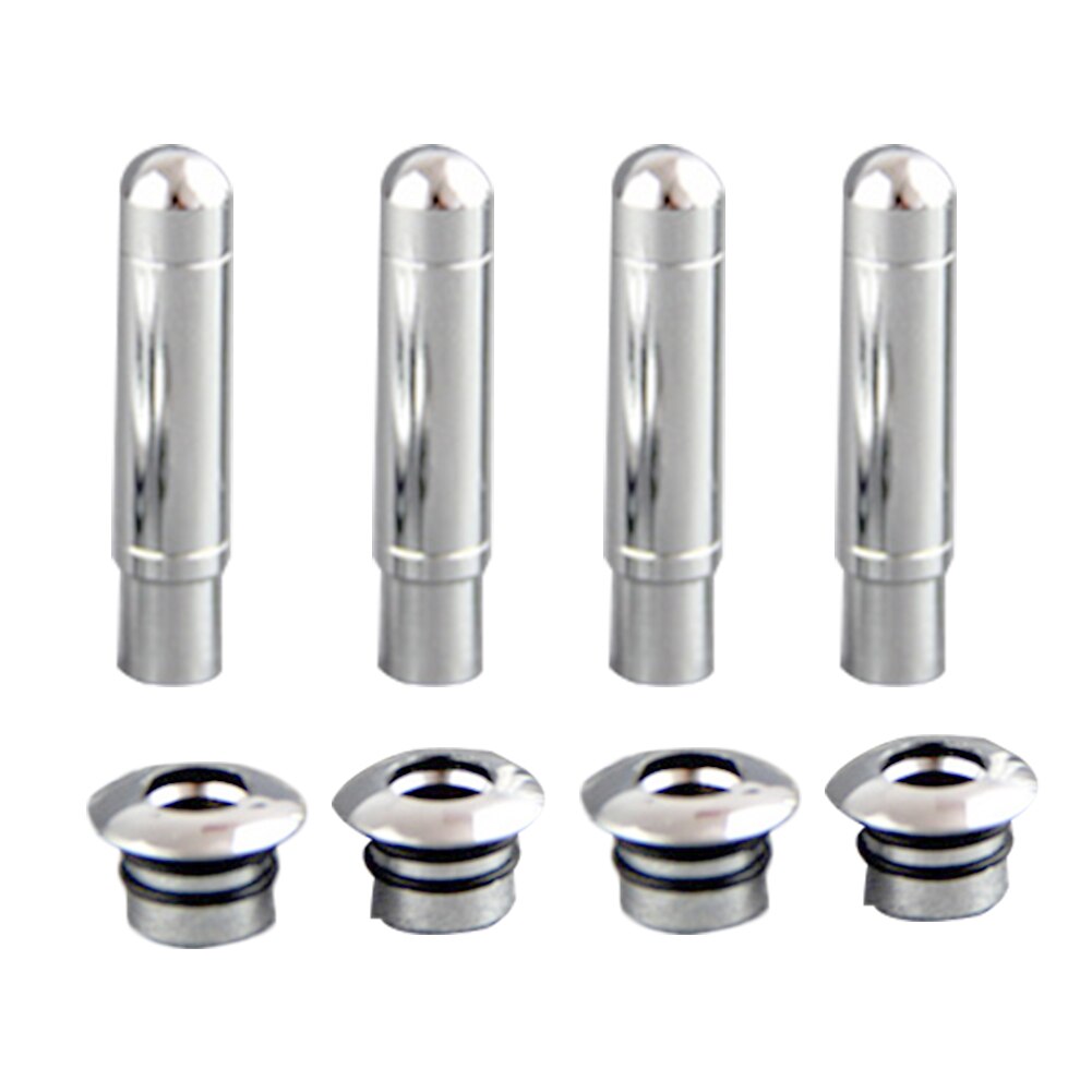 Door Lock Pin Replacement Car Part Tools With Cap Accessories Lightweight Auto Styling Aluminum Alloy Chrome Trim For Chevrolet