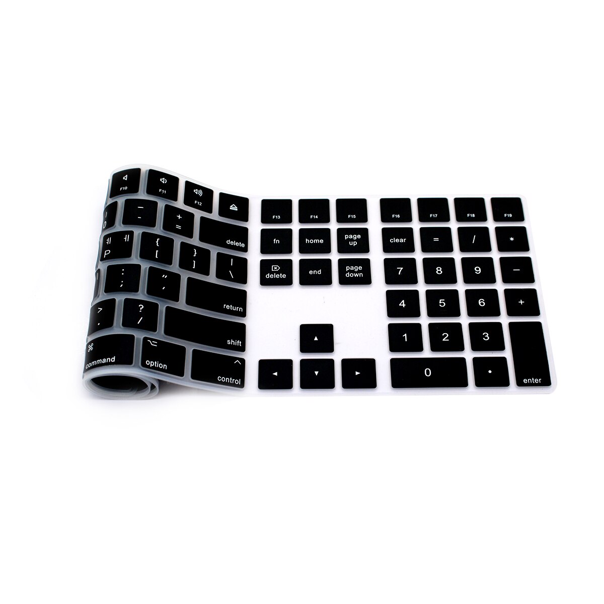 Koreaanse Taal Voor Apple Magic Keyboard Met Numeriek Toetsenbord MQ052LL/Een Een 1843 A1843 Silicone Toetsenbord Cover Skin