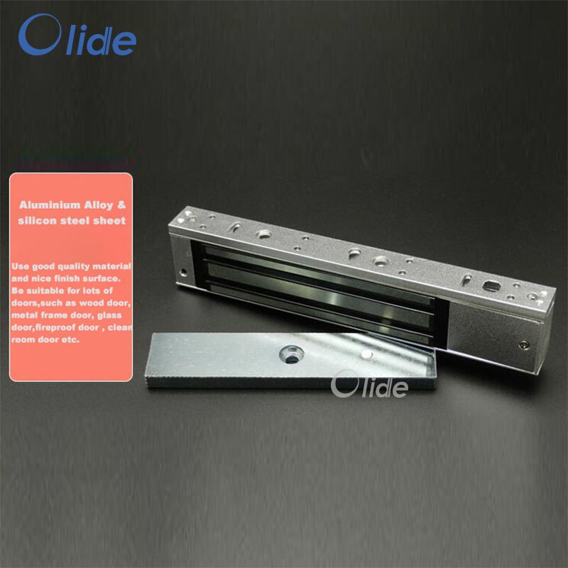 Electric Magnetic Lock For Max 280kg Swing Door,Door Lock Access Control For 12V DC Magnet