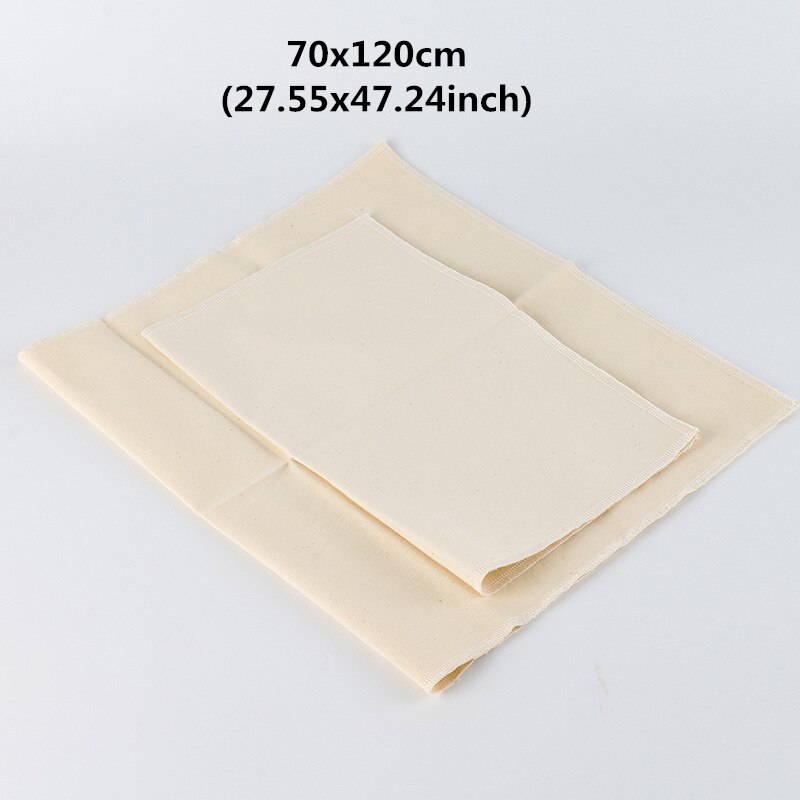 Pain Fermentation rotin panier imperméabilisation pays pain Baguette pâte paniers conteneur de stockage panier en osier fournitures: 120 70cm Cloth