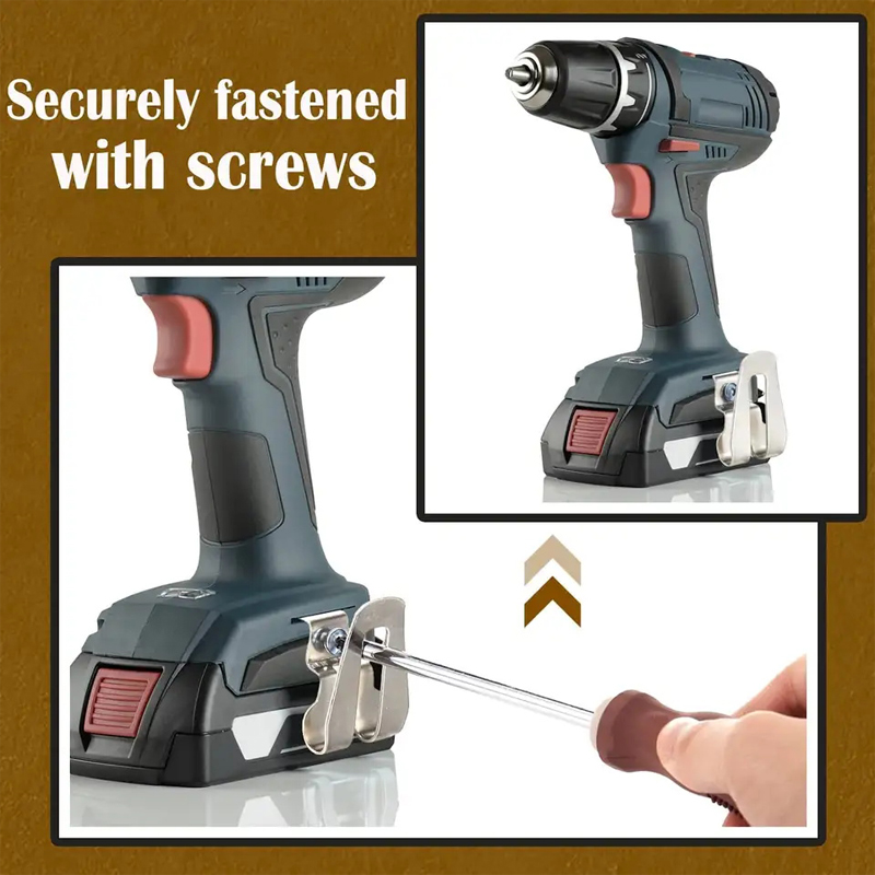 Gancho de Clip para cinturón, 3 ganchos y 3 uds., juego de tornillos para taladros inalámbricos Makita 18V LXT, accesorios de herramientas eléctricas, 1/2/3 Uds.