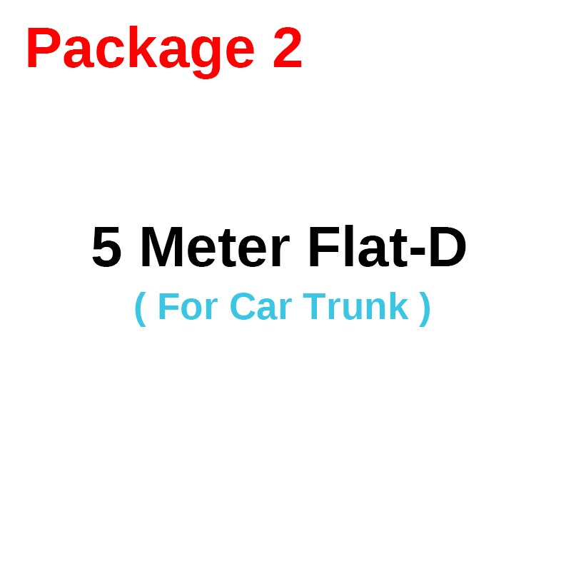 Cawanerl auto sedan achterklep deur motorkap kofferbak afdichting afdichtingsstrip rubberen tochtstrip geluidsisolatie auto afdichtingsstrip randafwerking: Pakket 2