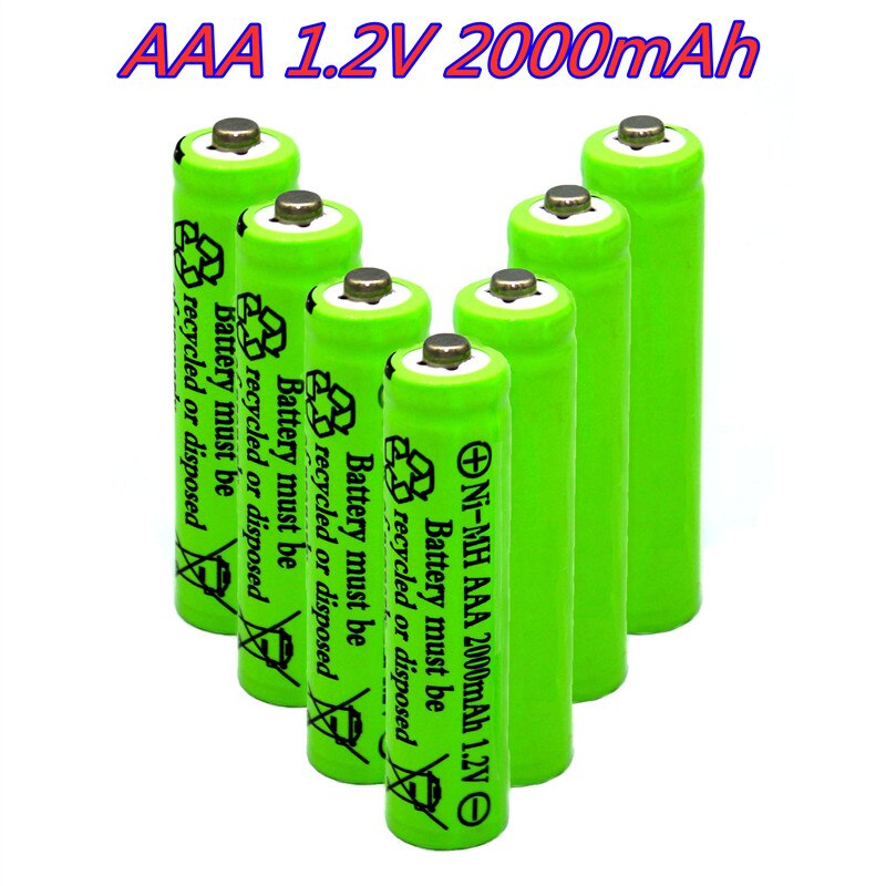 Original.AAA.2000mAh.1.2V rechargeable.battery.AAA2000mAh.Ni-MH rechargeable.1.2V.3A.battery...