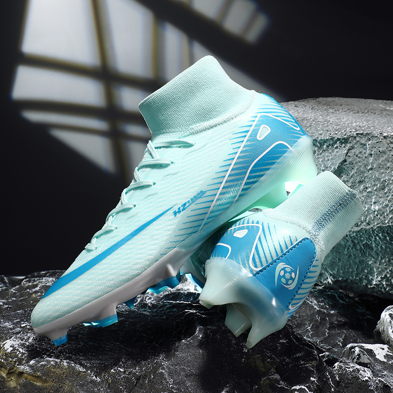 Profi Fußballschuhe Herren Sozial Cleats Gras Ausbildung Original Sportschuhe Rutschfeste, ultraleichte Fußballplatzstiefel für Höhle Innenbereich