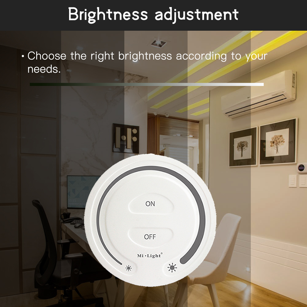 Milight MiBoxer Touch Dimmen Afstandsbediening Led Controller DC12V DC24V 12A PWM Draadloze 2.4G LED Dimmer Controller FUT036 voor 5050 3528