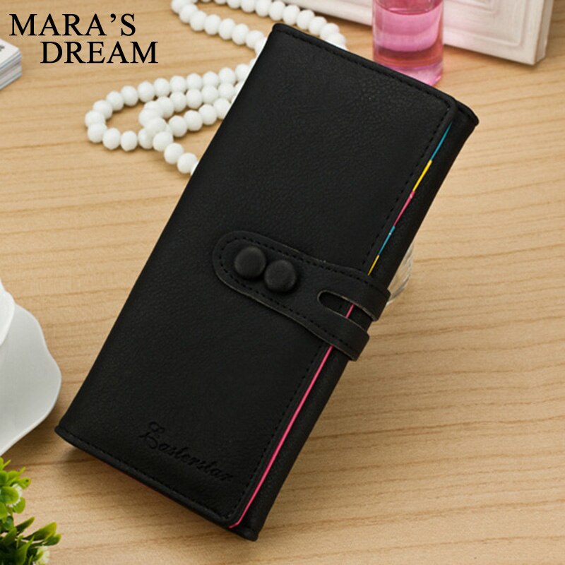 Mara's dream rits pu lederen portemonnee kaarthouder fotohouders dames top merk portemonnee portemonnee dames portemonnee portemonnees