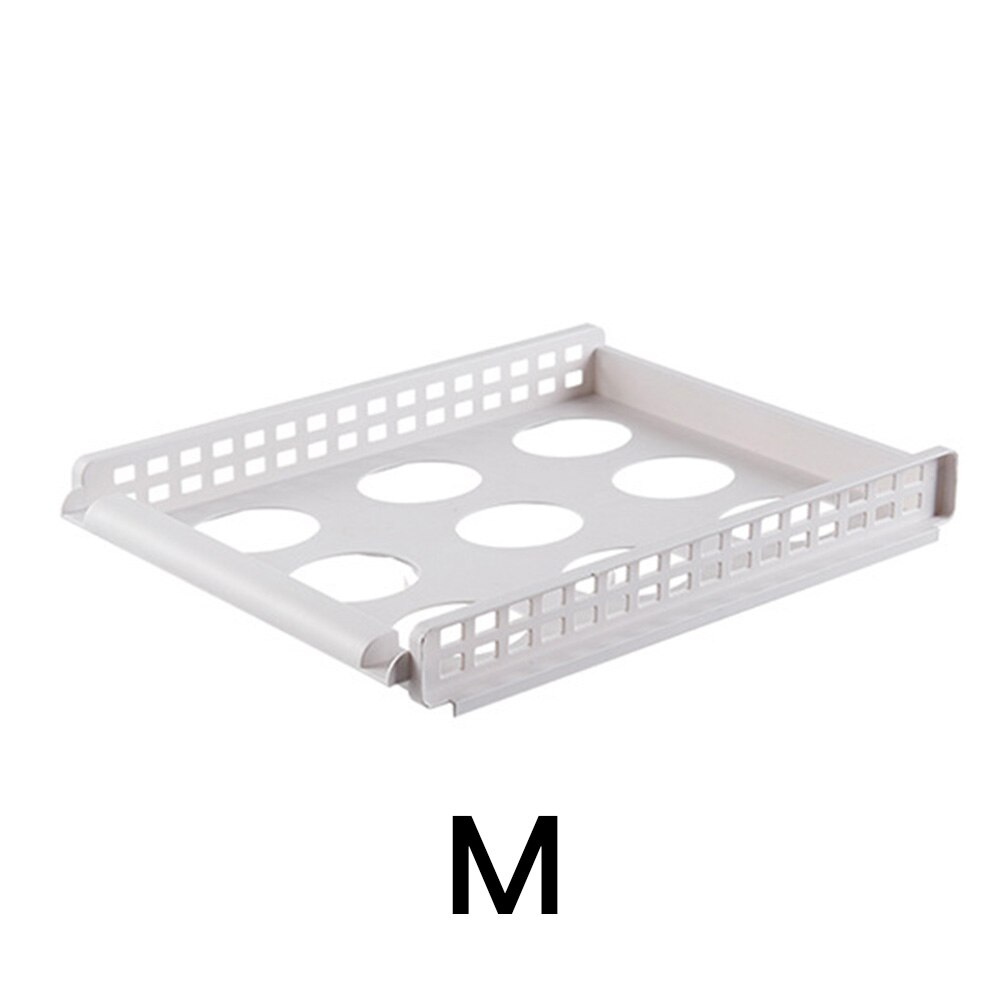 Plastic Storage Rack Stackable Clothes Drawer Style Storage Shelf For Toy Sundries Wardrobe Storage: M