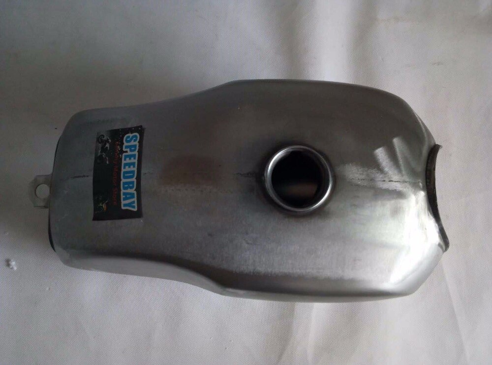 Tanque de combustible de acero para motocicleta, accesorio Vintage de 8-9L, Cafe Racer Wuyang WY125 XF125 YJM125 YBR125 YB125SP