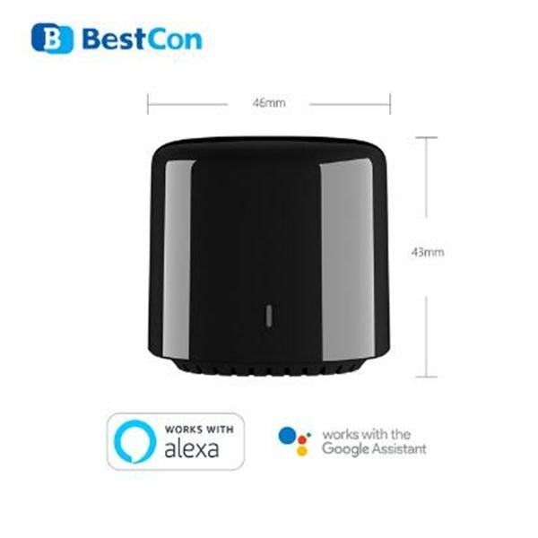 BroadLink RM4C Mini Universal IR Remote - Smart Home Automation - Works with Alexa & Google Assistant: RM4C mini 1 pc