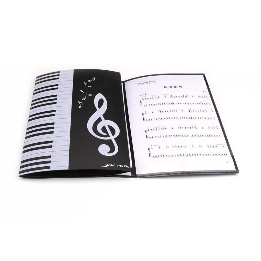 Foldable Music Sheet Score Folder A4 Size Expanded Piano Score Folder: Default Title