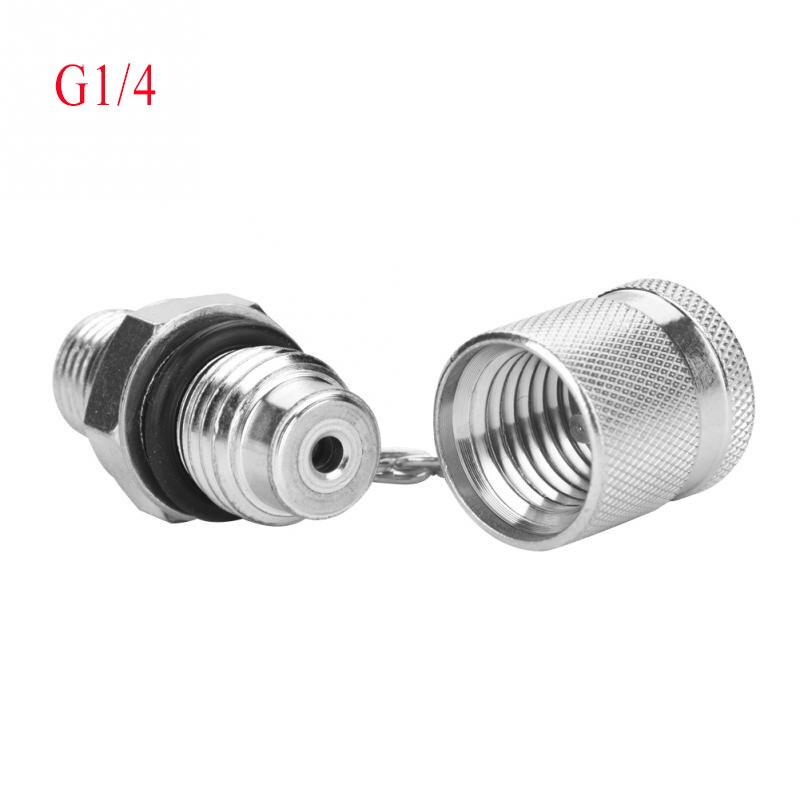 63MPa/630BAR Hydraulic Pressure Test Adapter Test Point Testing Coupling Adapter for Hydraulic System for Hydraulic Mineral Oil: Type 1