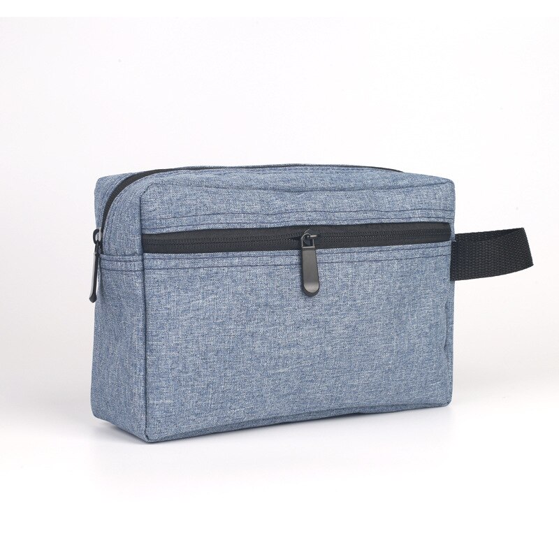 Bolsa organizadora de almacenamiento tipo Clutch, bolsa de viaje para equipaje, bolsa Oxford impermeable de para cosméticos, accesorios para maletas: Azul