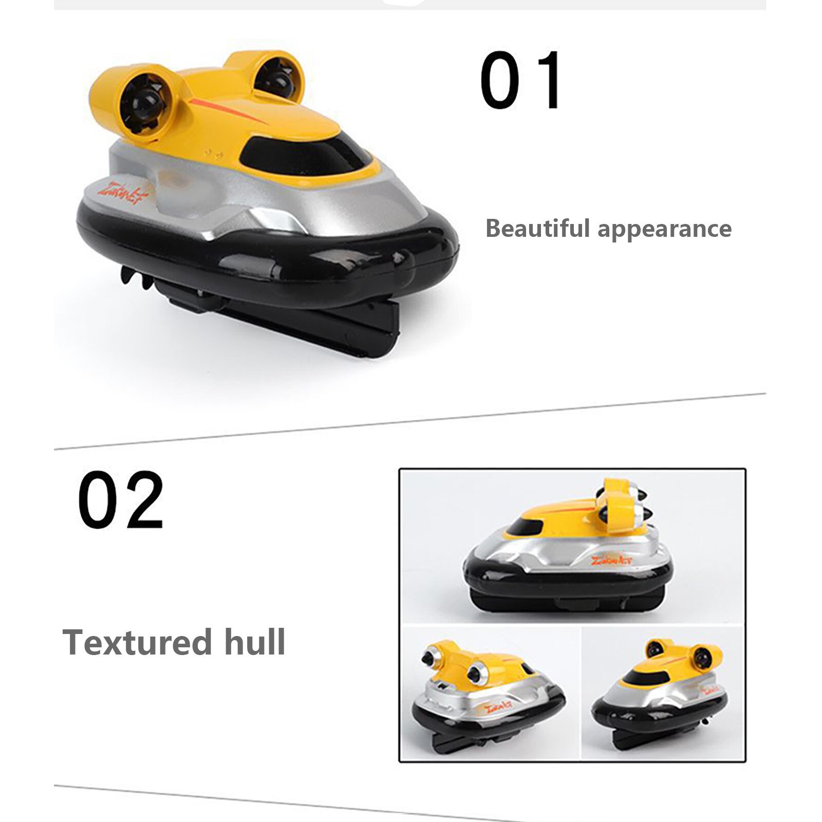 Kinderen 2.4G Draadloze Mini Hovercraft Speelgoed Jongen Water Elektrische Afstandsbediening Boot Speedboot Zeilen Model Rc Boten Kids Speelgoed