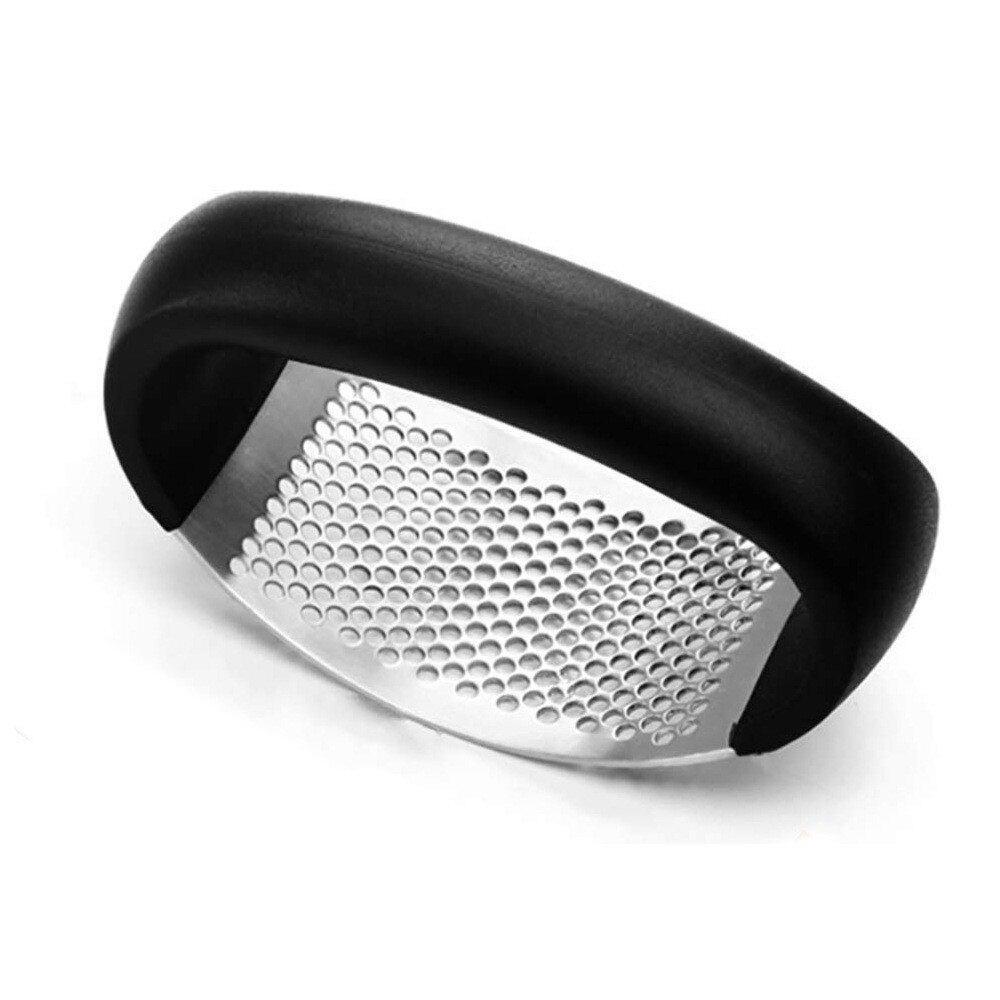 Prensador Manual de ajos para cocina, accesorios de cocina, exprimidor a presión, herramientas para ajo, 1 Uds.: Black