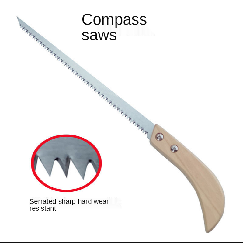 The Mini Wall Panel Saw Fine Tooth Woodworking Saw Small Hand Saw Plasterboard Saw Garden Gardening Outdoor Pruning Saw