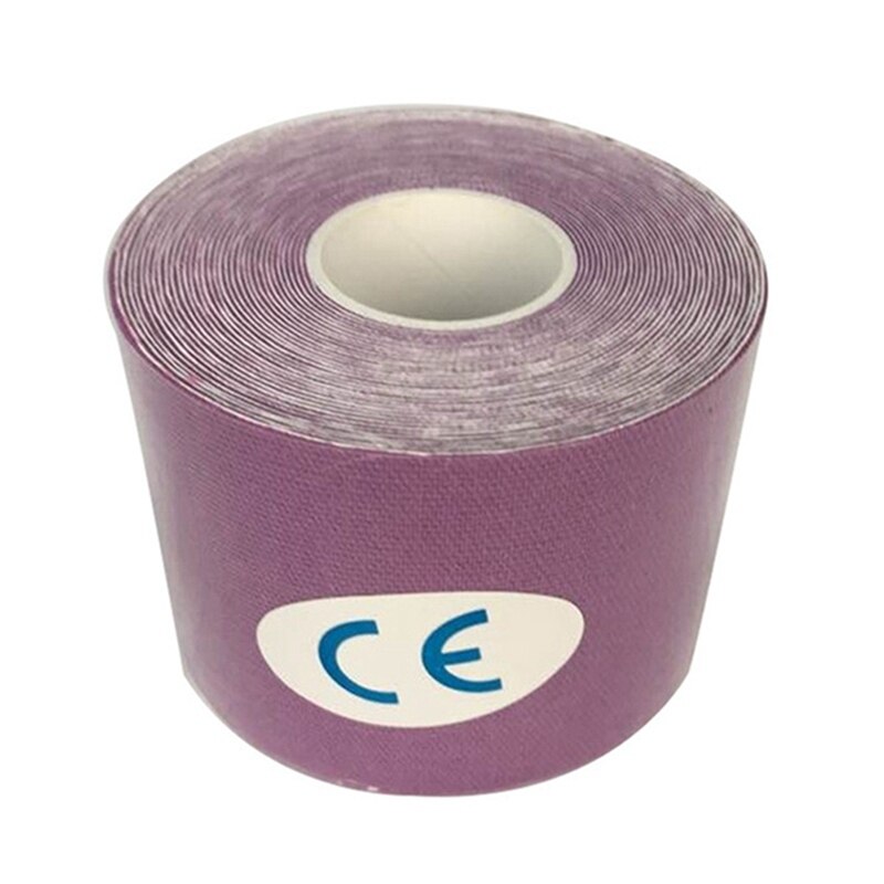 5cm x 5m selvklebende teip atletisk muskelstøtte fysio stropping bånd sport taping trening trening trening muskel beskytter: Rosa
