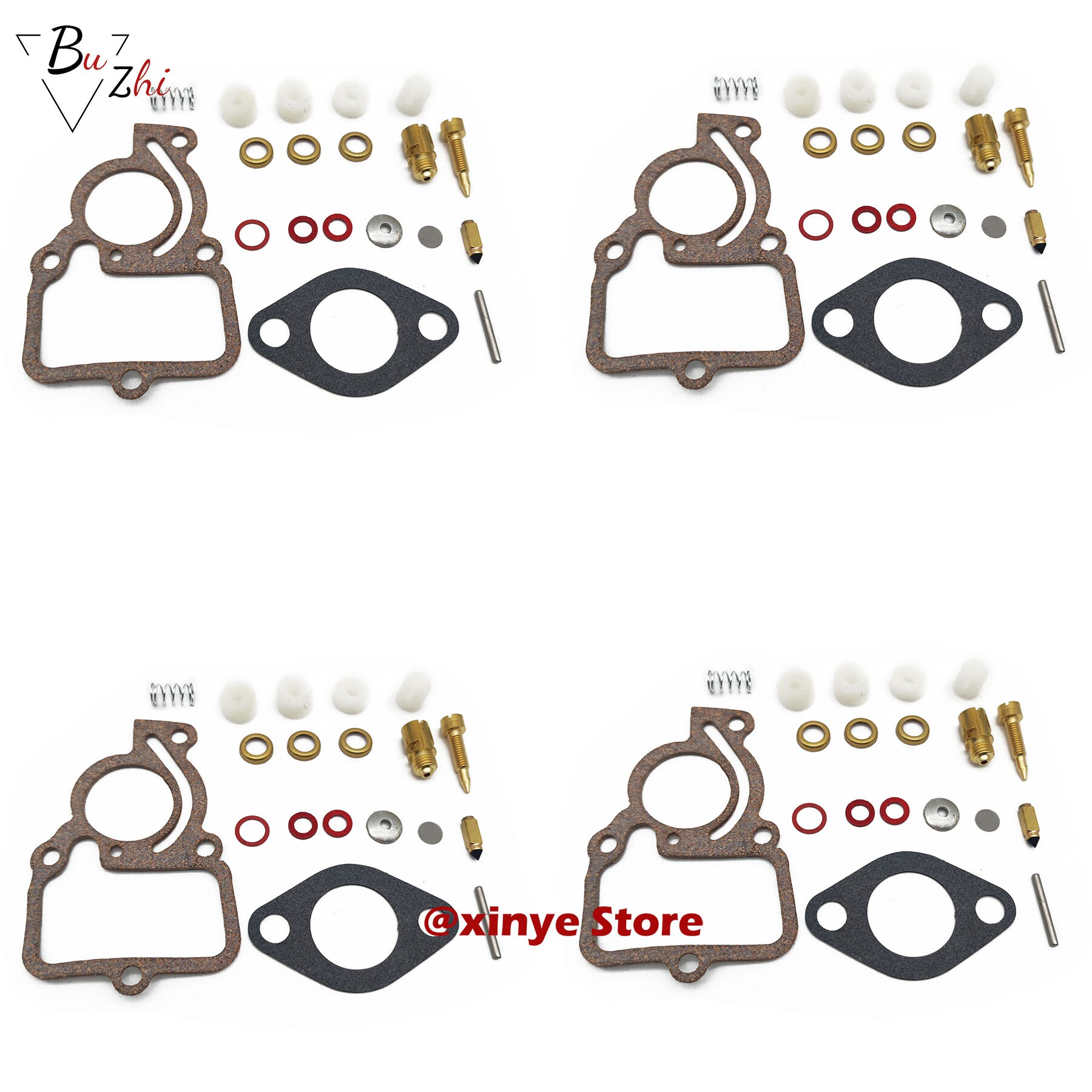 Carburetor Carb Kit For Farmall Cub and Cub Lo Boy 154 Tractor IH Farmall Cub International: 4sets