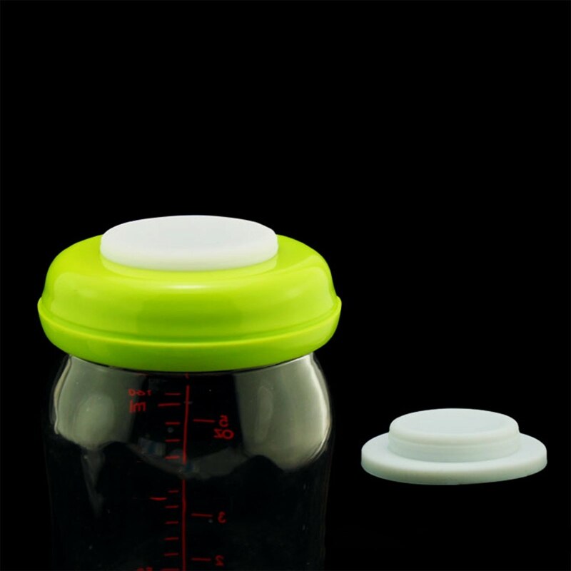 Couvercle à disque de scellage en Silicone pour biberon, pour lait maternel, frais, large calibre, pour stockage de lait, pièces pour biberons