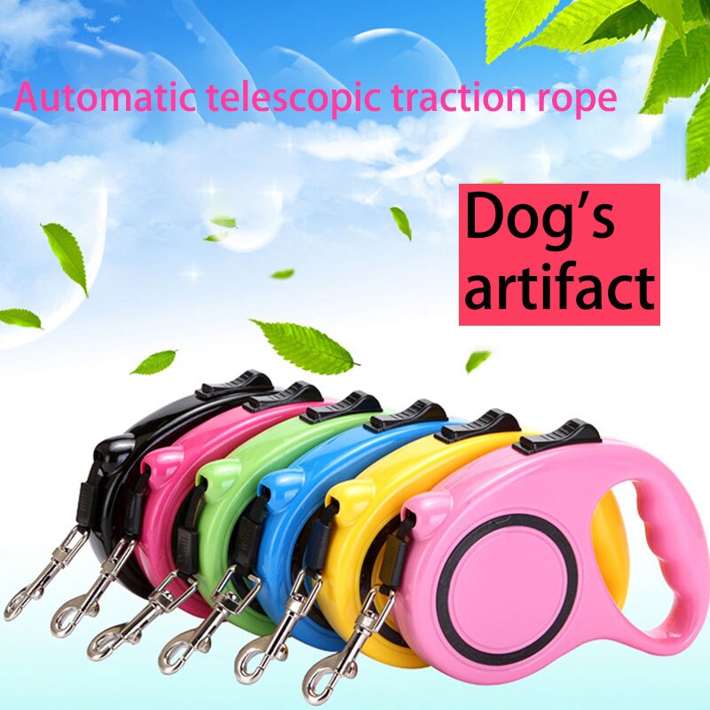 Automatische telescopische hondenriem, automatische hondenriem, automatische hondenriem, automatische telescopische hondenriem, draagbare hondenriem