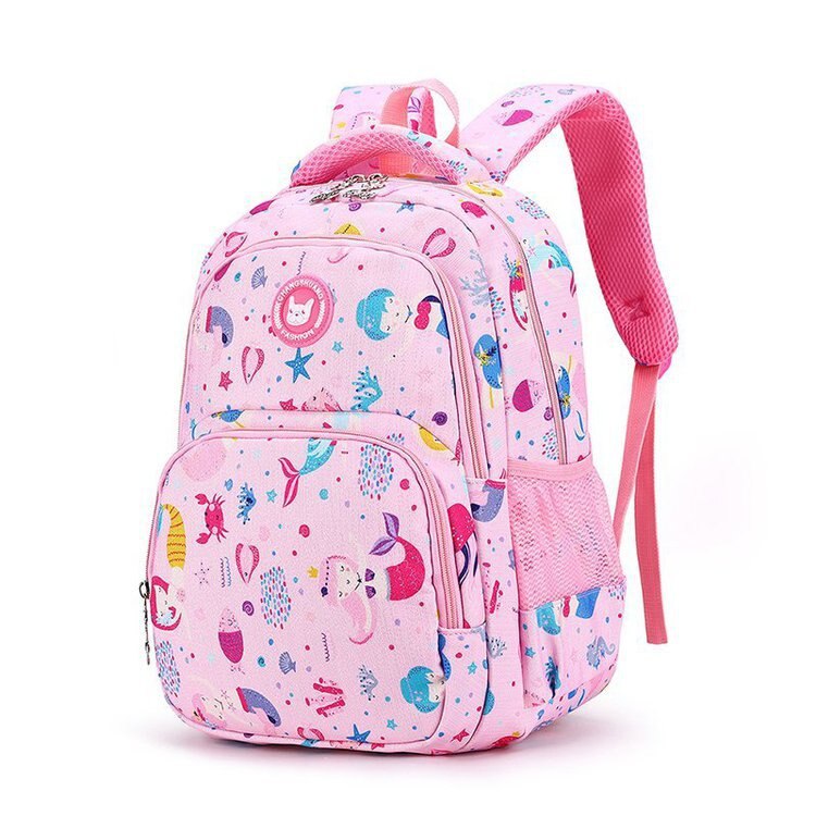 Cartoon Eenhoorn Printing Kinderen School Rugzak Voor Meisjes Orthopedie Schooltassen Voor Meisjes Geschikt Voor Rangen Sac Mochila