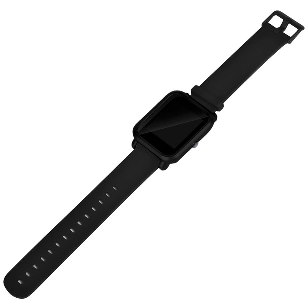 Kotelon kuori huami amazfit bip youth lite -kuorille näytönsuojakalvolla de pantalla ochrona ekranu naarmuuntumaton