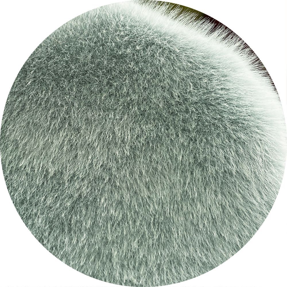 160Cm Breedte Faux Amerikaanse Nerts Bont Stof Voor Patchwork Naaien Materiaal Kledingstuk Diy Home Decoratie