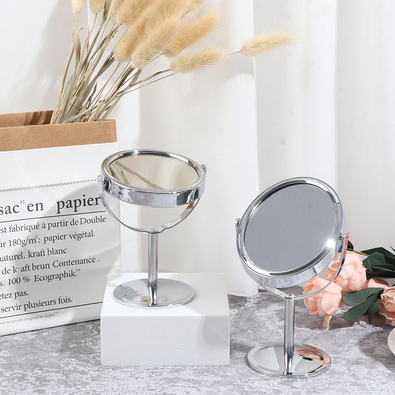 Mirror Magnification Tabletop Vanity Table Round Mirror Double Sided Makeup Tool Makeup Mirror