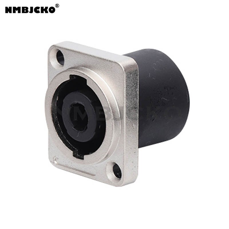 NMBJCKO 2U32CH audio connectors D-Series Panel Mount Jack Chassis Panel Mount Connector with D-series rack panel: 6.35 socket-1