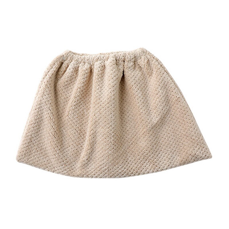 Coral terciopelo escoba cubierta paño absorbente fregona hogar herramienta de limpieza reemplazo paño BDF99: Beige
