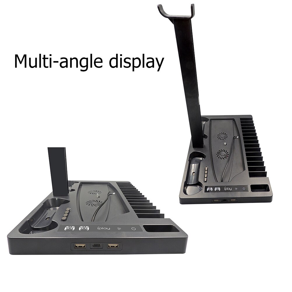 Dual Charging Dock Game Console Multifunctionele Cooling Stand Voor PS5 Universele Elektronische Machine Accessoires