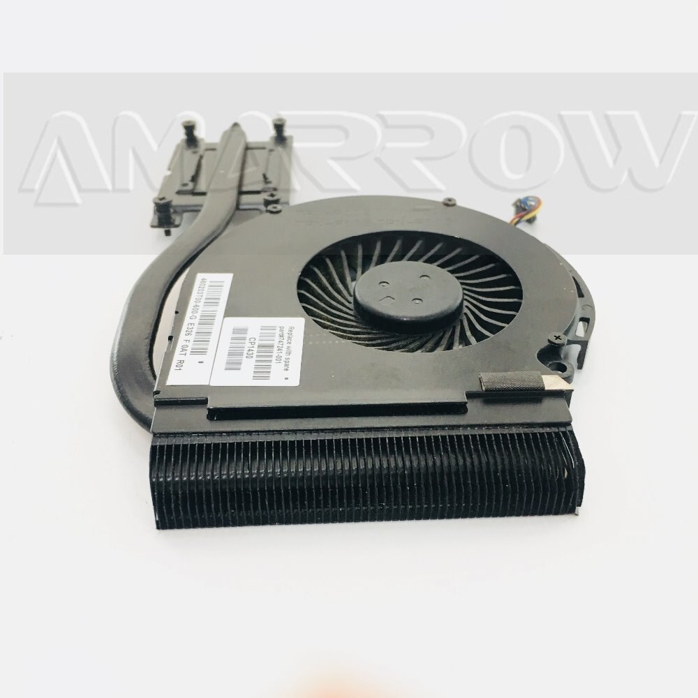 Original laptop heatsink cooling fan cpu cooler For HP 14-A 14-D 15-D 246 240 250 G2 CPU heatsink 747241-001