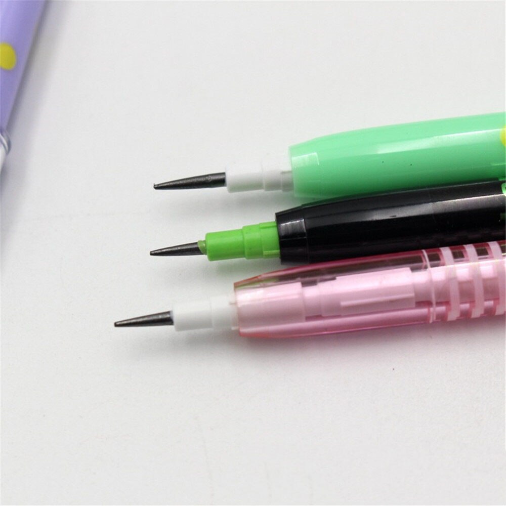 4pcs/set Colorful Non-sharpening Pencils Cute Stationery Pencil Plastic Pencil Student School Stationery material escolar