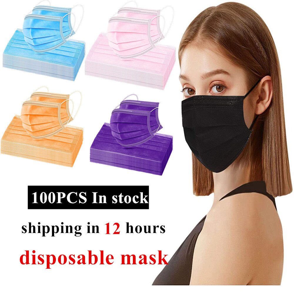 12-24 Uur Disposable Beschermende Anti Griep Stof Vervuiling Masker Gezicht Allergie Particulate Gezicht Filter Luchtzuivering