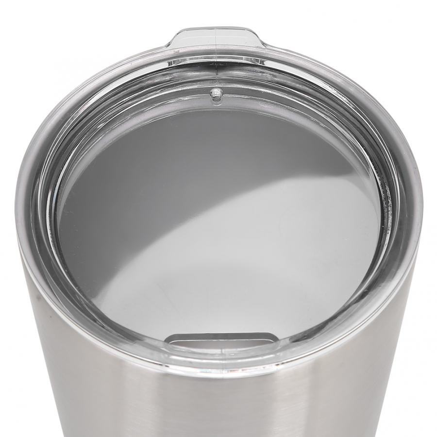 Flat Bottom Cup Mug 30oz Stainless Steel Cold Drinks Water Cup Coffee Mug with Lid for Home Travel Use Cup