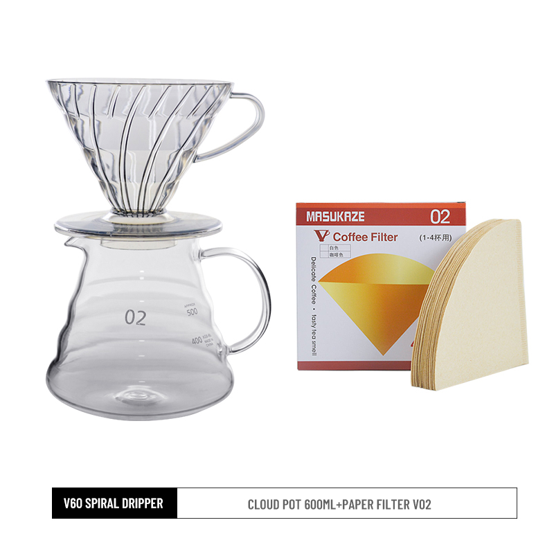 V60 Hand Punch Coffee Cup Resin V60 Drip Coffee Funnel Portable Coffee Appliance Hand Punch Coffee Kitchen For Dining: NO3