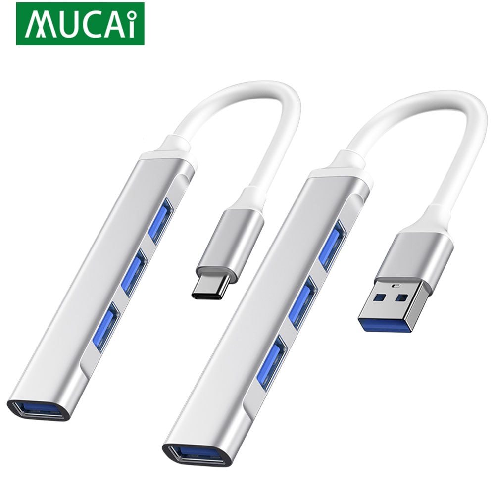 Tyyppi c usb c hub telakka 3.0 3.1 4 porttinen monijakaja sovitin otg lenovolle huawei xiaomi macbook pro 15 air pro tarvikkeet