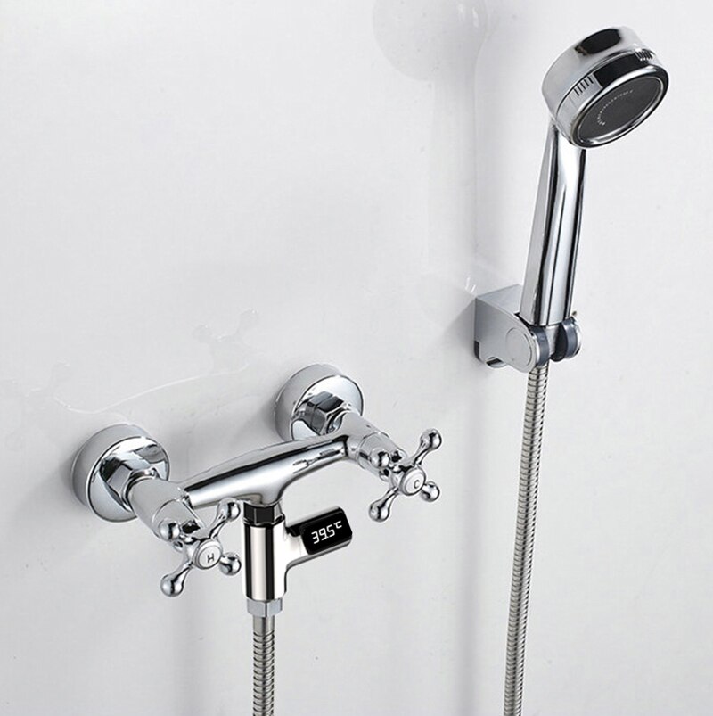 Baby Bath Water Temperature Monitoring Instrument LED Digital Display Water Thermometer Shower Interface Bathroom Accessories