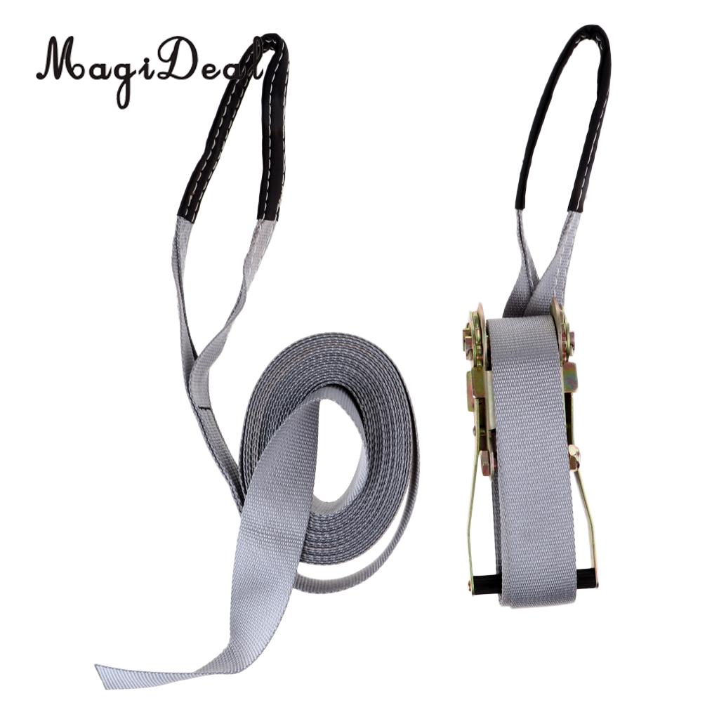 36FT Slackline Kit with Hook & Ratchet Tensioner Balance Training for Children Kids Adult Walking Camping Fitness Equipment