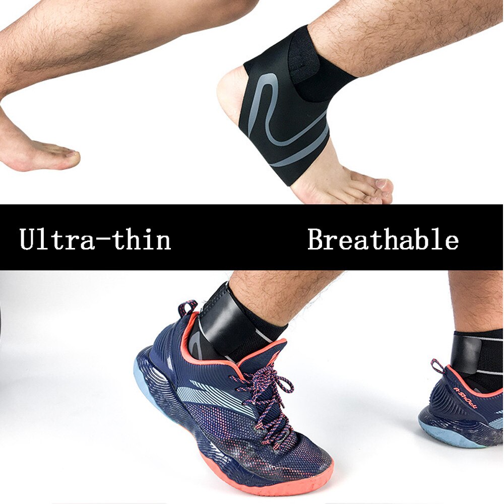 A pair Ankle Support Adult Heel Pain Relief Adjustable Strap Ankle Light Weight Breathable Plantar Fasciitis Ankle Support