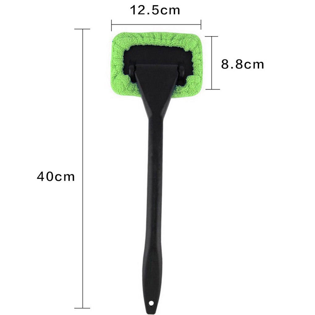 Long Handle Window Bathroom Cleaner Brush Kit Car Window Windshield Cleaning Wash Tool Inside Interior Glass Dust Removal Wiper