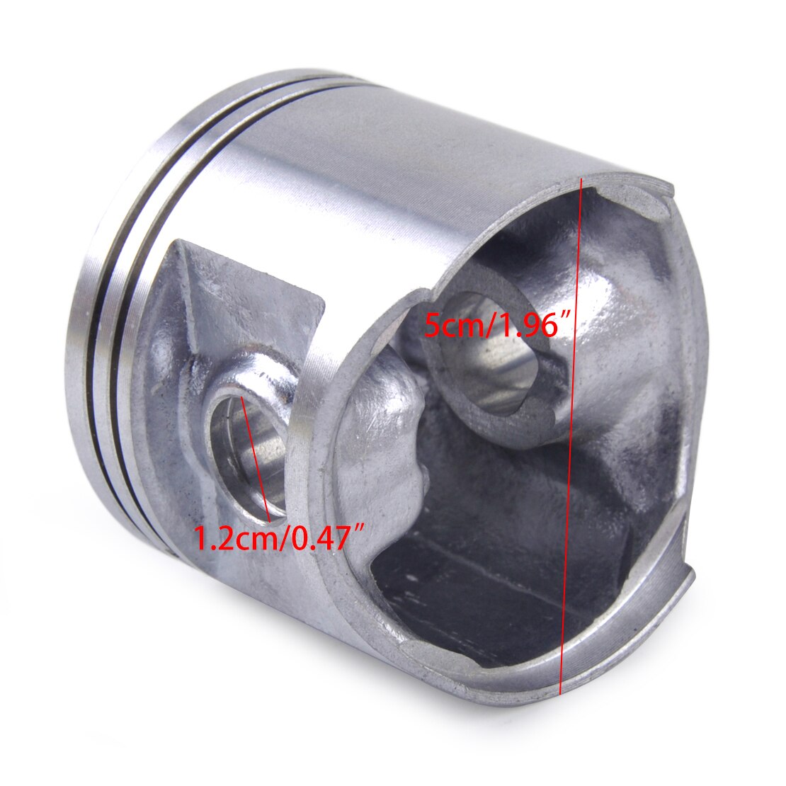 LETAOSK-Kit d'assemblage d'anneaux de Piston, 50mm, adapté pour Husqvarna 371, 372, 371XP 372XP, accessoires de tronçonneuse 503691271