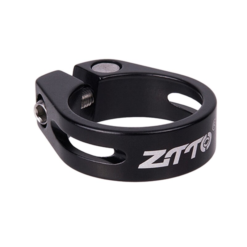 Mtb racefiets zadelpenklem 31.8/34.9mm aluminiumlegering fiets zadelpen buisklem fietsaccessoires: C