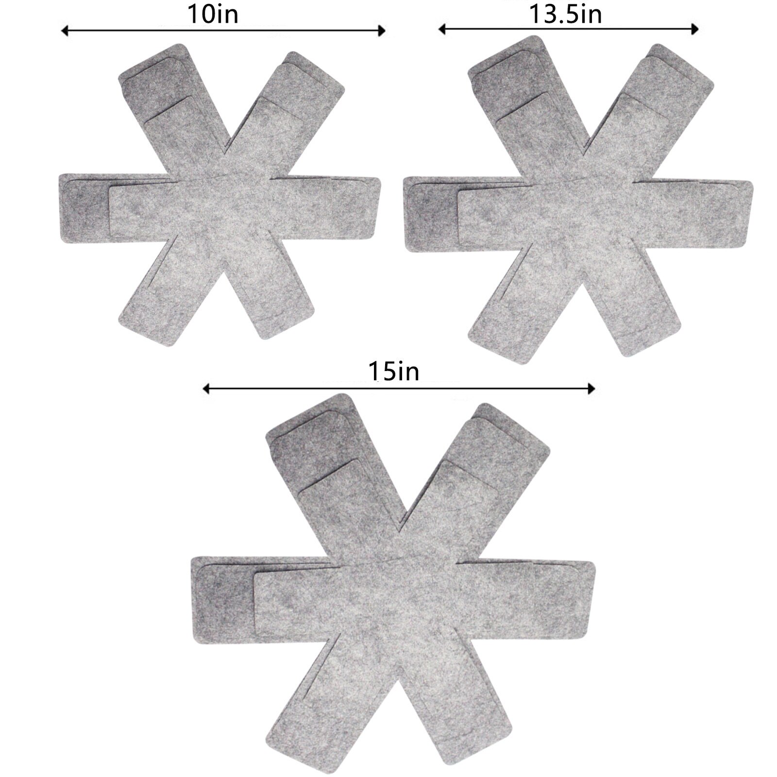 Slipstick CB765 Antislip rubberen vloerbeschermers, voorkomen wegglijden, beschermen oppervlakken, 8 cm, bruin, 4 stuks, bruin, CB885