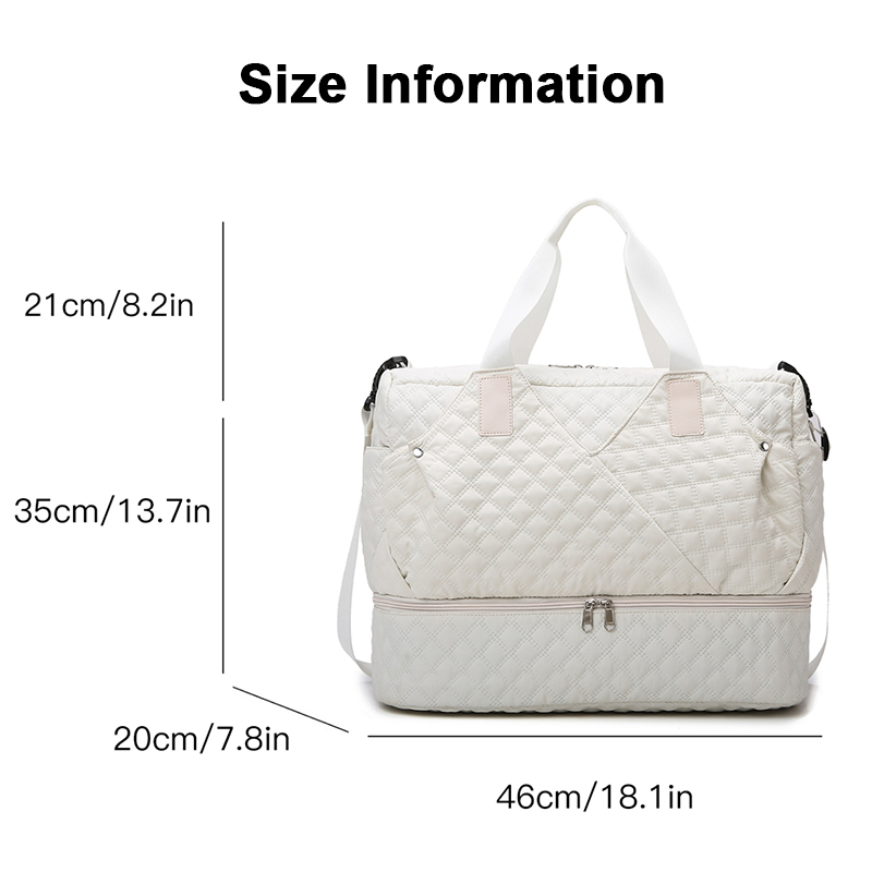 Bolsas de viaje de gran capacidad, organizador de equipaje, bolso de mano impermeable, portátil, plegable, almacenamiento de ropa de viaje, bolsos de hombro