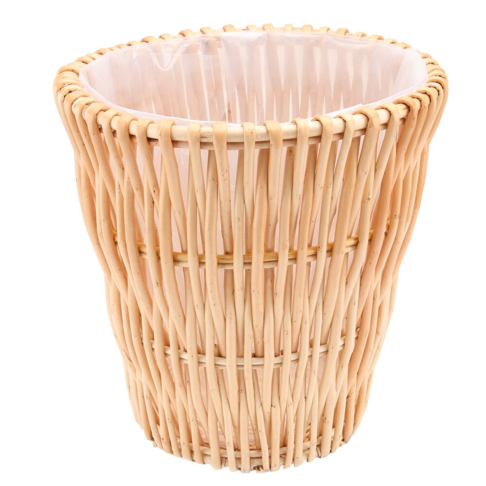 Poubelle tissée en osier 1 pièce, corbeille de stockage